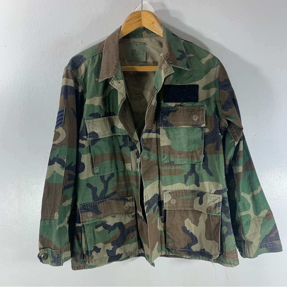 US air force Army camo aviator combat jacket